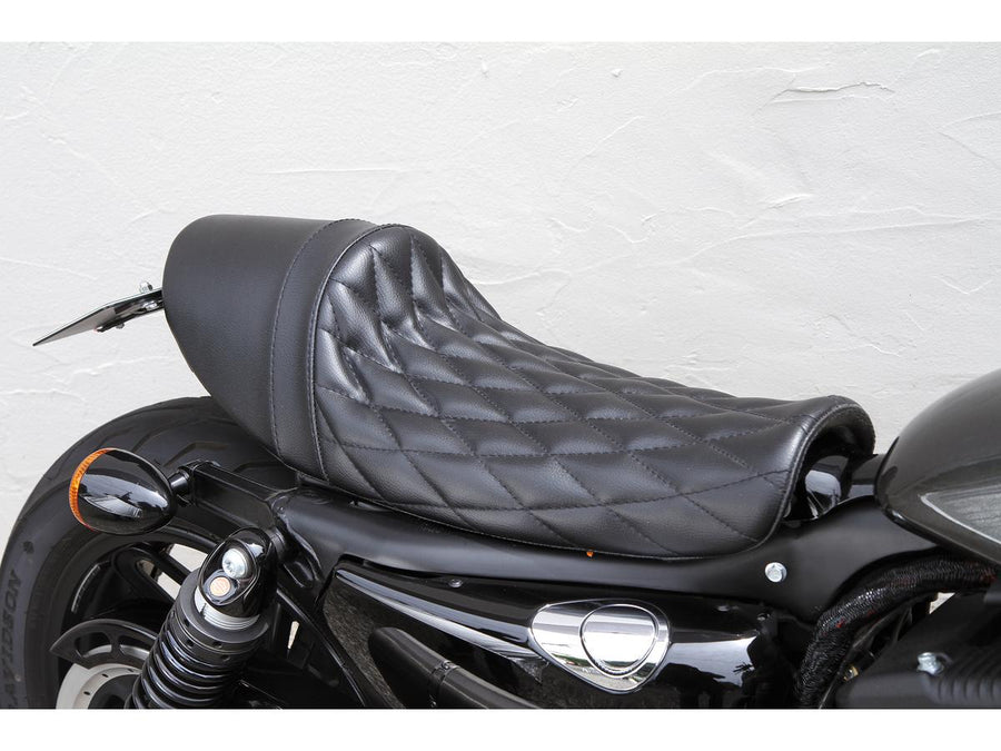 Harley Davidson Sportster [2010-2020]-Diagonal Cafe Diamond seat and