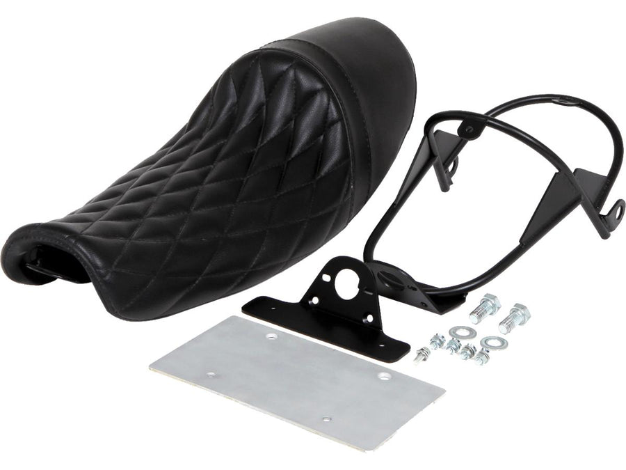 Harley Davidson Sportster [2010-2020]-Diagonal Cafe Diamond seat and