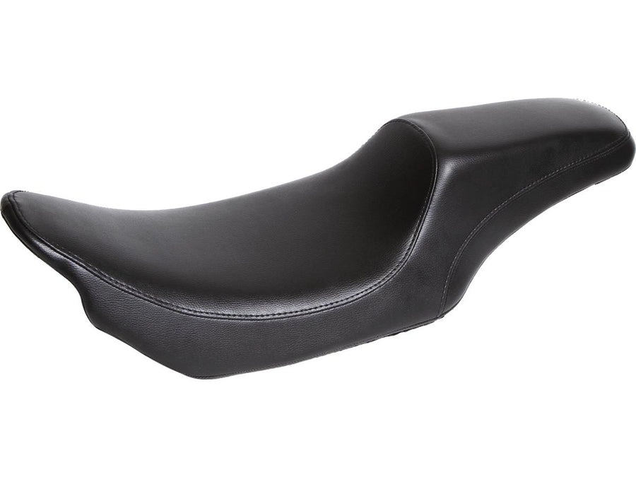 Harley Davidson Touring [2009-2025] -Gunfighter Glad stoel Zwart synthetisch leer