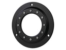 Harley Davidson FX Model [1985-1994] – Porthole Derby Abdeckung 3-Loch Schwarz Satin-1
