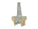 Harley Davidson-Triple Outlet Brandstofklep op/uit alleen zeshoekige klep 3/8 "-1