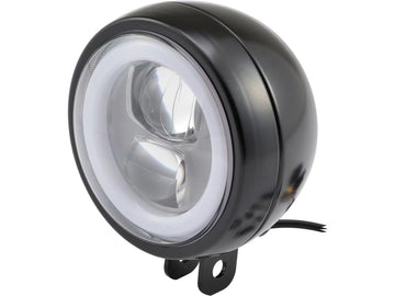 Harley Davidson - Capsule 120 4 1/2 "Koplamp zwart poeder -gecoate projector