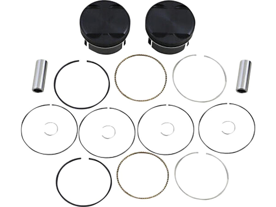 Harley Davidson Flhtcu [2015-2016]-Black Edition Piston Set for Twin Cam Hub
