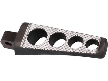Harley Davidson Softail [2018-2025]-drilled driver's footrests with contrast cut - 0