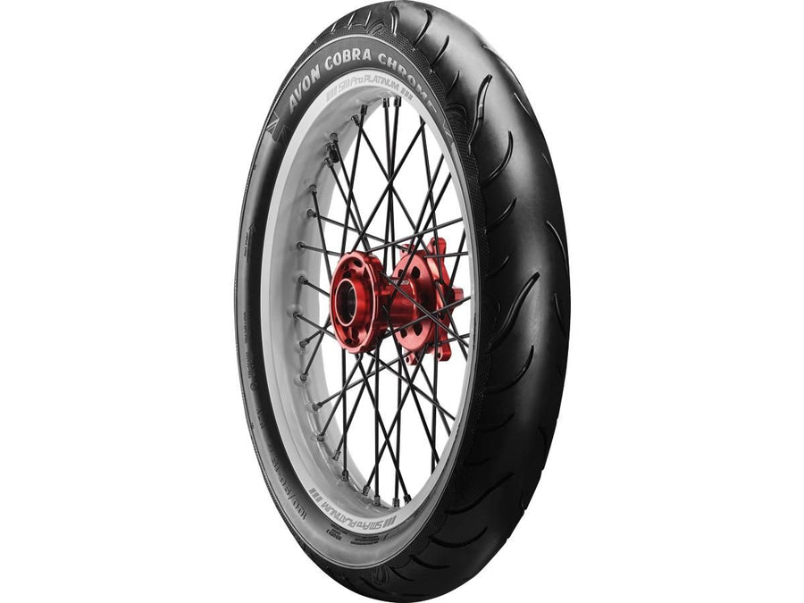 Harley Davidson-Cobra Chrom Tires 120/70-19 (60W) Black Wall