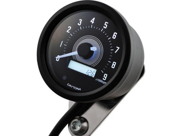 Harley Davidson – Velona60 Tachometer Skala: 0-9000 U/min Schwarz Edelstahl - 0