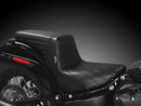 Harley Davidson FLSL [2018-2021] -kick-flip stoel gevouwen naad van zwart vinyl-1