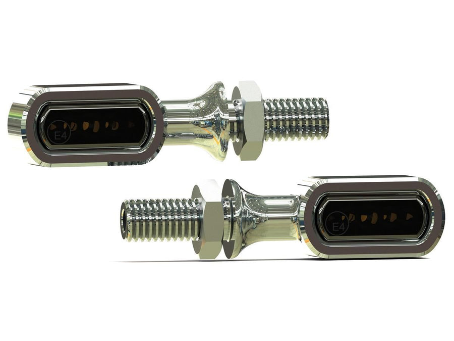 Harley Davidson - Stripes LED Turn Signal/Achterlicht/remlicht aluminium gepolijste rook