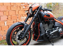 Harley Davidson FXDRS 114 [2019-2020] – Untere Gabelabdeckung Schwarz Glanz-8