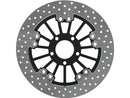 Harley Davidson Dyna [2000-2017] -round 340 mm drijvende remschijf SPELLE-3