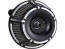 Harley Davidson Softail [2018-2024] -Slot Track omgekeerde series Air Filter Black-1