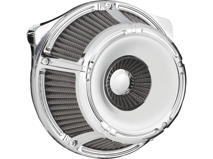 Harley Davidson Softail [2018-2024]-Slot Track Inverted Series Air Filter Chrome