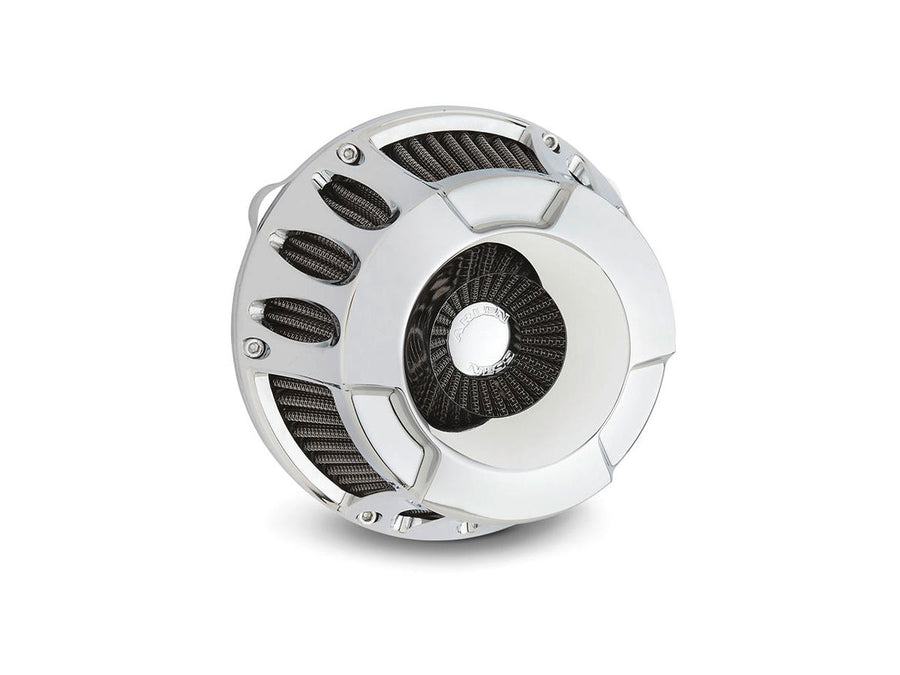 Harley Davidson Softail [2018-2024]-Deep Cut Inverted Series Air Filter Chrom