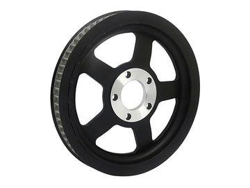 Harley Davidson Sportster [2004-2006] – OEM Style Hinterradriemenscheibe Schwarz 1 - 0