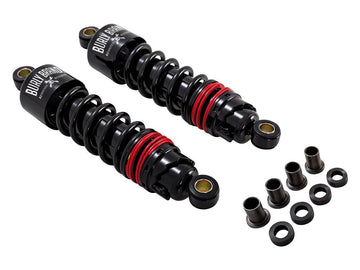 Harley Davidson Dyna [1991-2017] – Slammer Plus Twin Shocks Schwarz 11,5" - 0