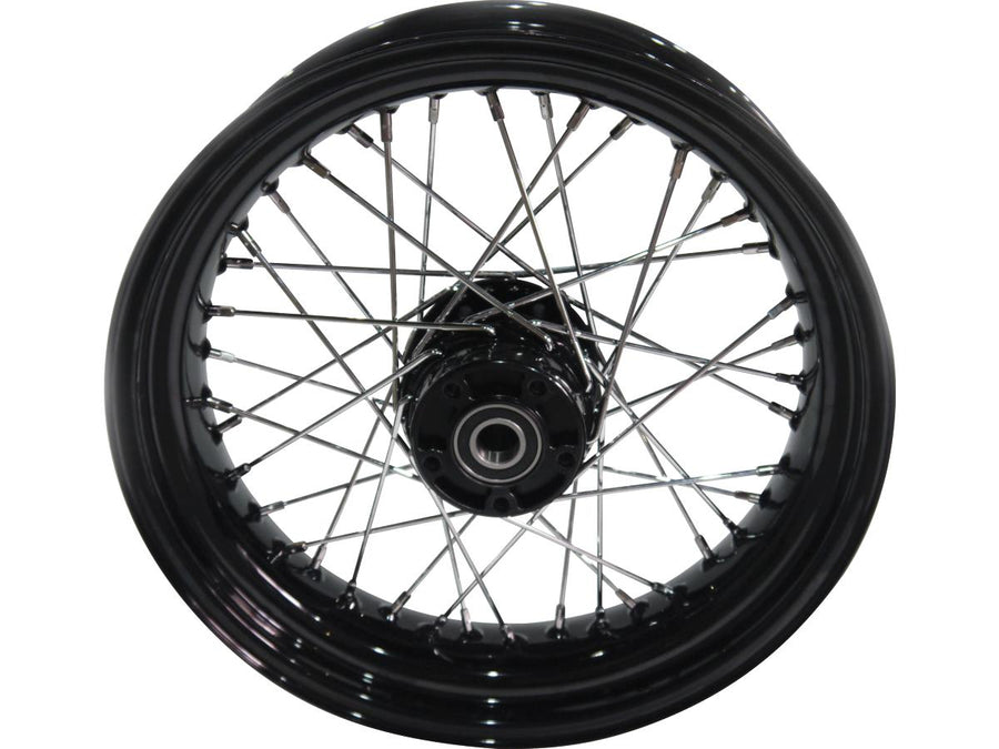 Harley Davidson Flstc [2000-2003] -Oem Style 40-spaaks wielen zwart 16 "3,00"