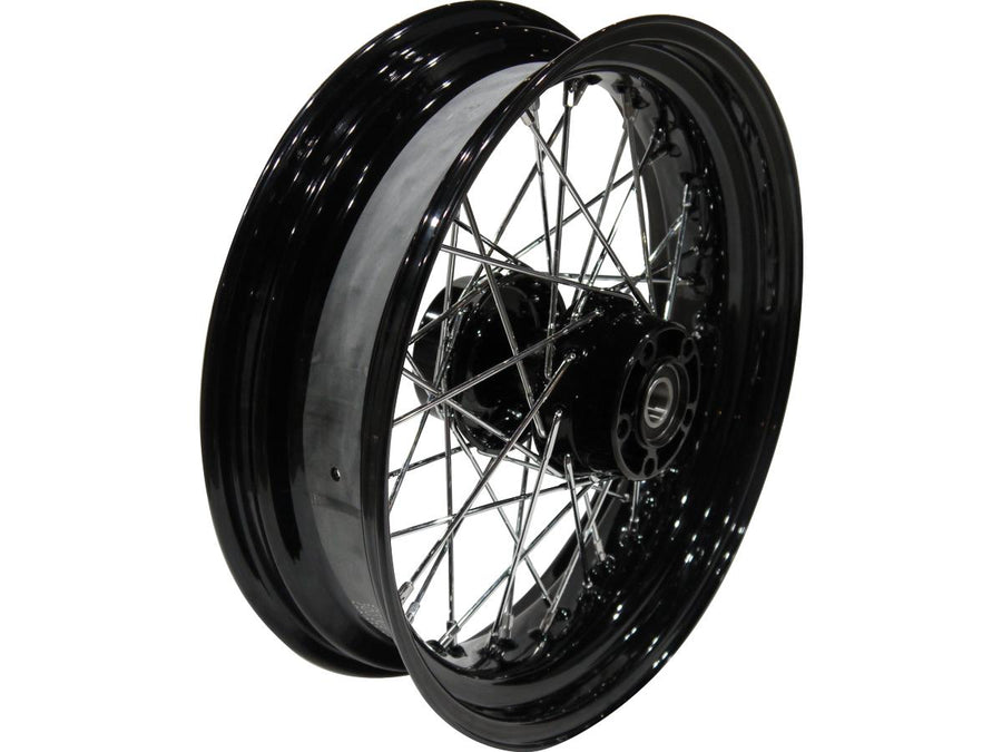 Harley Davidson Sportster [2000-2005] -Oem Style 40-spaaks wielen Black 21 "2.15"