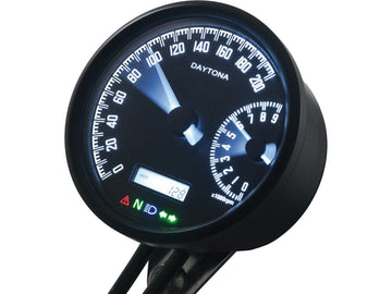 Harley Davidson Sportster [1986-2013] – Velona-W Tachometer, Geschwindigkeitsskala: - 0