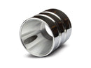 Harley Davidson - 3,5 "Big Shot End Cap Chrome (1 stuk)-3
