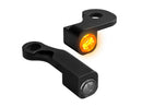 Harley Davidson Softail [2015-2017]-Nano series Led Blinker Black Anodized-2