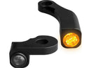 Harley Davidson Softail Hinweis [2018-2024] – NANO Series LED Blinker Schwarz-5