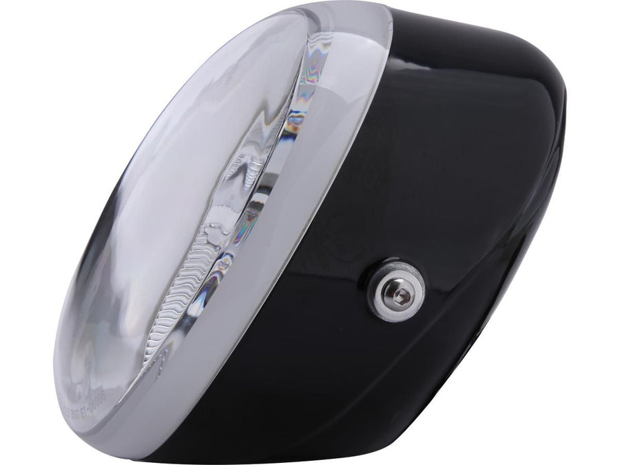 Harley Davidson – Ovales Scheinwerfer Schwarz H9
