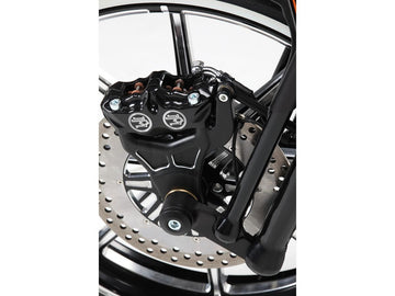 HARLEY DAVIDSON - Aangepaste radiale remklauwcontrast Cut geanodiseerd ...