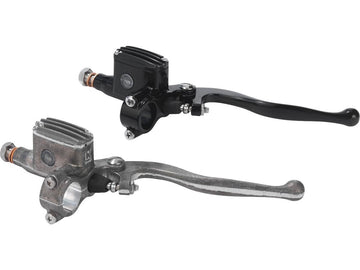 Harley Davidson Softail [1984-2010]-Classic brake cylinder kit black anodized