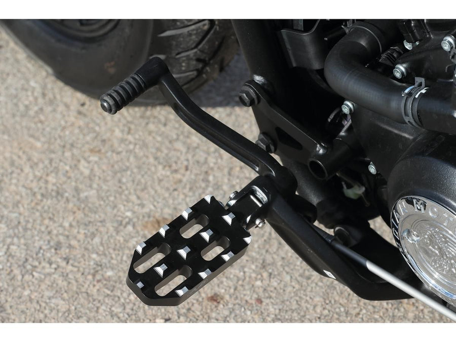 Harley Davidson Indian Scout [2025-2025]-Pilot Twin Footrest Set Black
