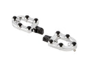 Harley Davidson Sportster [1991-2020]-Ness-MX Footrests (without brackets) Chrome-3