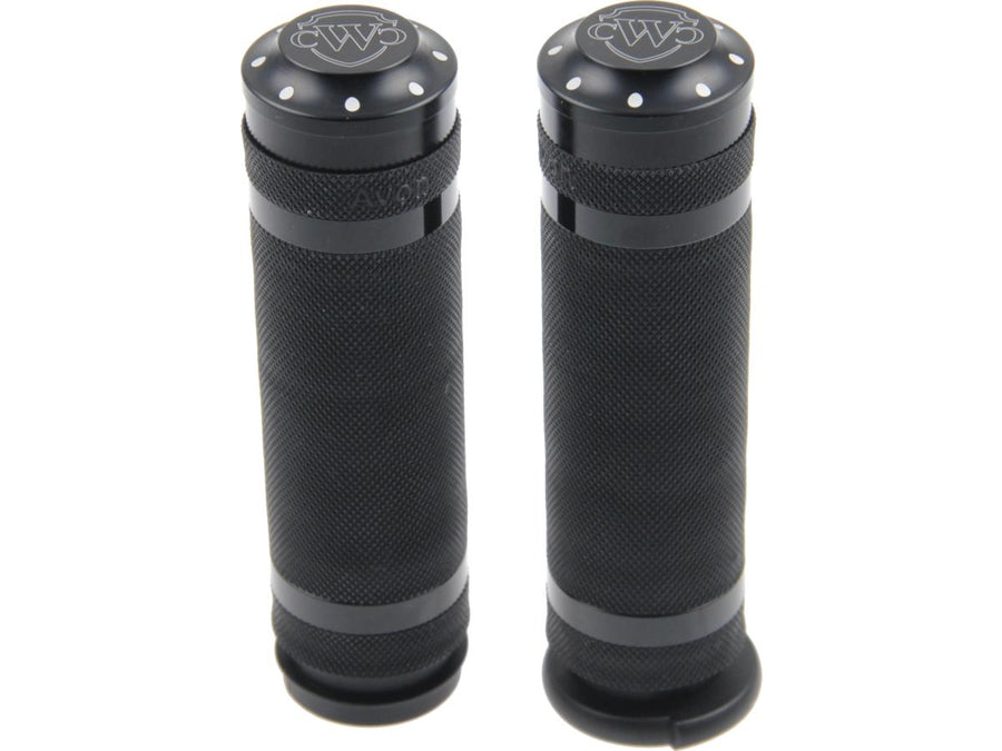 Harley Davidson Touring [2008-2024]-Logo handle black powder-coated 1 "gas train
