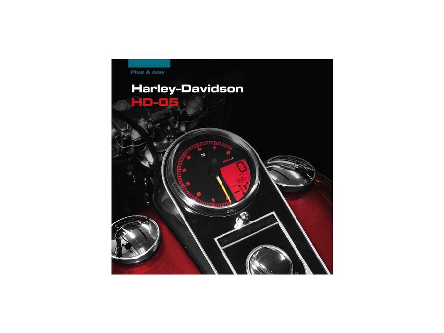 Harley Davidson Dyna [2012-2017] – HD-05 Tachometer/Geschwindigkeitsmesser Chrom