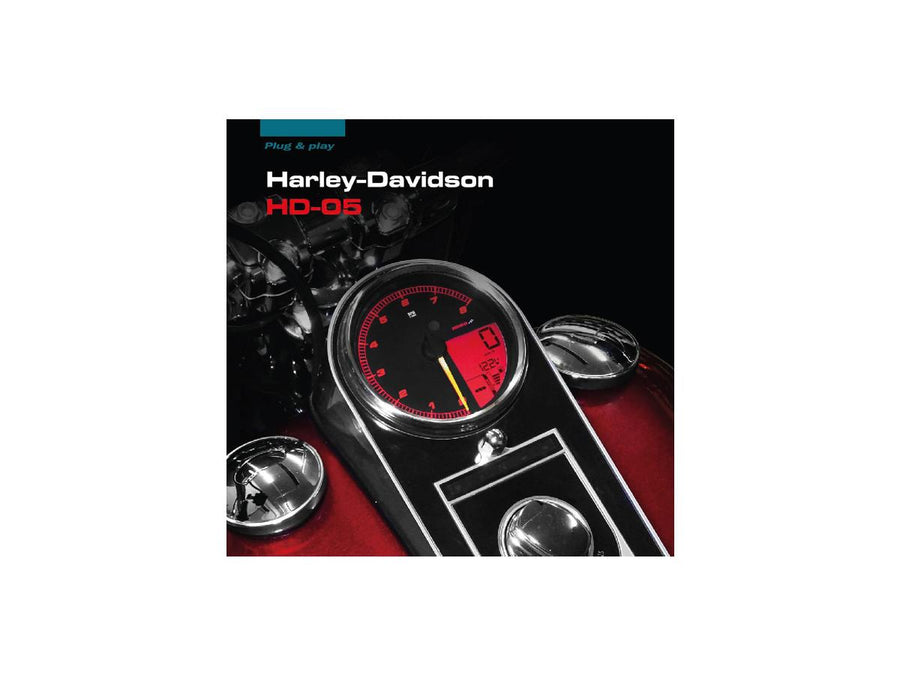 Harley Davidson Dyna [2012-2017] – HD-05 Tachometer/Geschwindigkeitsmesser Chrom
