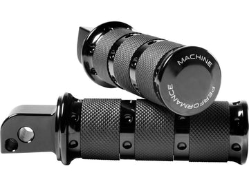 Harley Davidson Softail [2018-2025]-XLS Palatinate Footrests Black, Anodized