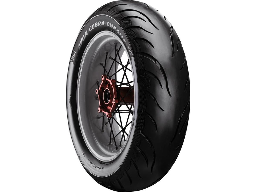 Harley Davidson-Cobra Chrom Tires 180/60 B-17 75V TL Versterkte zwarte muur
