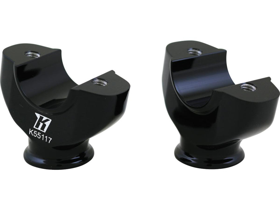 Harley Davidson FXBR [2023-2025] – Tieferlegungshalter Schwarz 1 1/4"
