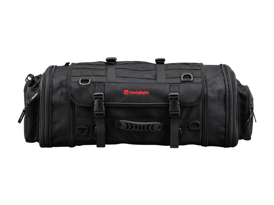 Harley Davidson – Erweiterbare Sitztasche mit variablem Volumen von 33 - 42 l Schwarz