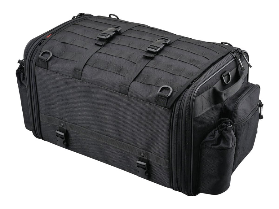 Harley Davidson - Uitbreidbare stoelzak met variabel volume van 53 - 70 L zwart