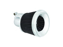 Harley Davidson Dyna [1999-2017]-Velocity 90 ° air filter chrome-3