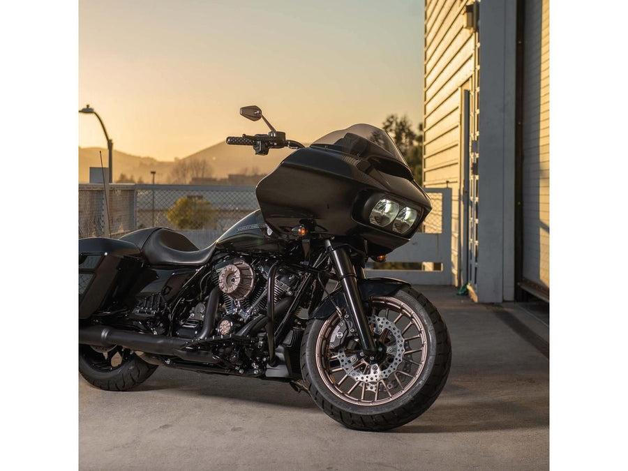 Harley Davidson Touring [2014-2024] – Fette Reifen Billet Gabelschützer Chrom