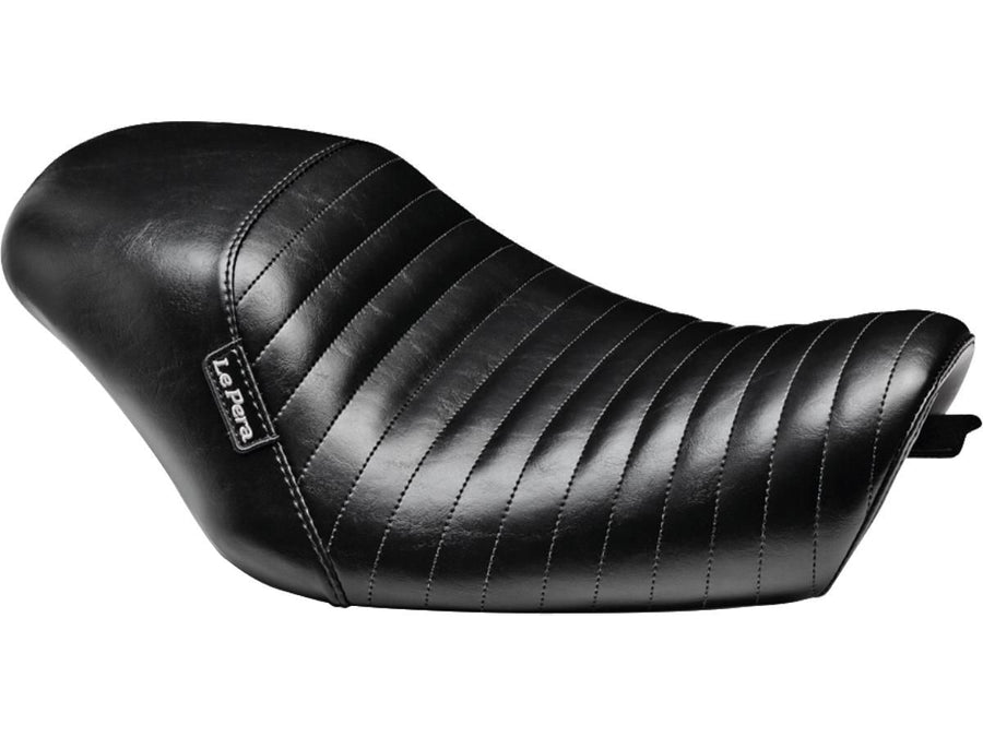 Harley Davidson XL1200X [2011-2020] – Bare Bones Solo Sitz Gefaltete Naht Schwarzes
