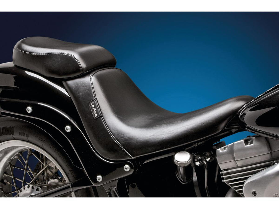Harley Davidson Softail [2006-2017] – Bare Bones Gel Soziuspolster Glattes Schwarzes