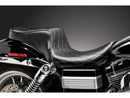 Harley Davidson FXSBSE [2013-2014] – Cherokee Sitz Diamantsteppung Schwarzes Vinyl-1