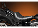 Harley Davidson FLS [2016-2017] – Bare Bones Solo Sitz Diamond Stitch Schwarzes Vinyl-3