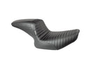 Harley Davidson FXBR [2023-2025] – Kickflip Sitz Gefaltete Naht Schwarzes Vinyl-3