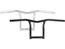 Harley Davidson Sportster [1982-2020] -8 "Sid Bar Lenker 3-Hole Black Black-1