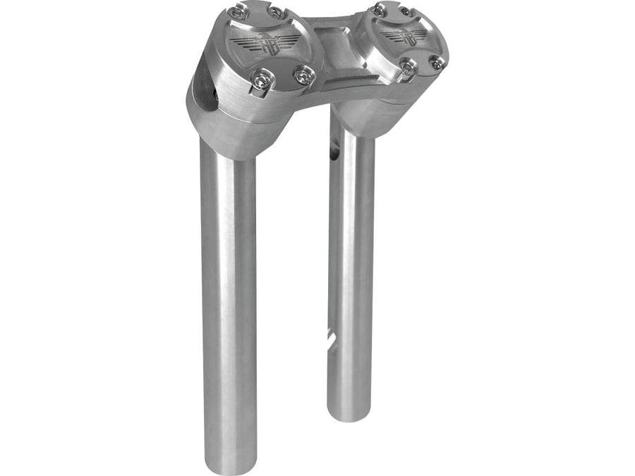 Harley Davidson FX [1974-1978] -10 "Club-stijl pullback-riser met zilveren klem