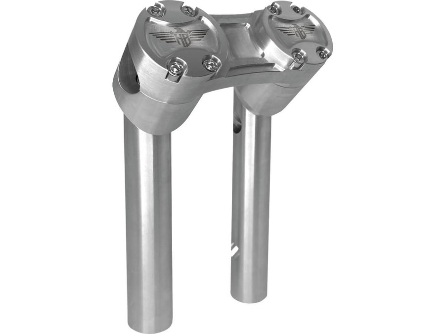 Harley Davidson FX [1974-1978] – 6" Clubstyle Pullback Risers mit silberner Klemme