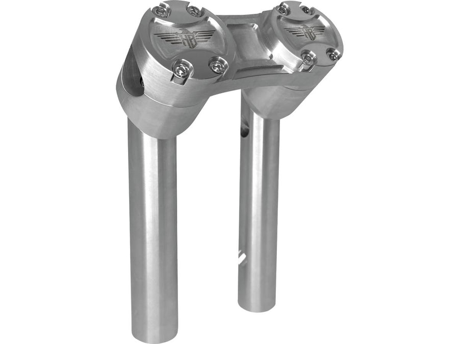 Harley Davidson FX [1974-1978] – 6" Clubstyle Pullback Risers mit silberner Klemme