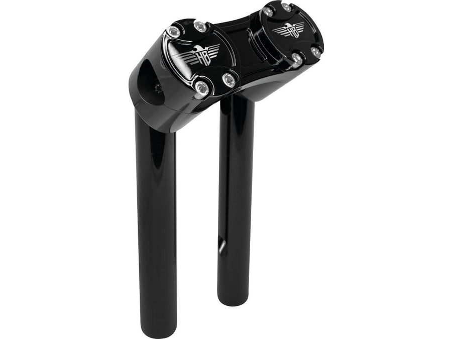 Harley Davidson FX [1974-1978]-8 "Club-Style Pullback-Riser with black terminal
